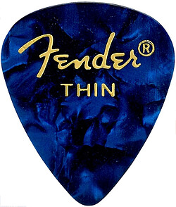 Fender® Picks 351 blue moto *  