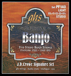 GHS PF140 5-string Banjo JD Crowe Light 