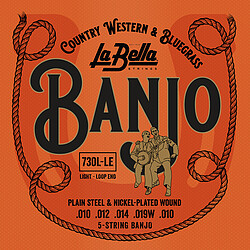 La Bella 730 L 5-Str. Banjo Loop 010  