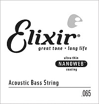Elixir Einzel 15765 Bass Acu 065  