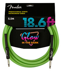 Fender® Glow in the dark Kabel gr. 5,5m  