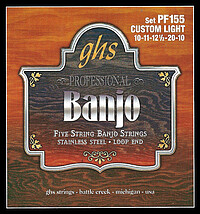GHS PF155 5-​Str. Banjo, Light  