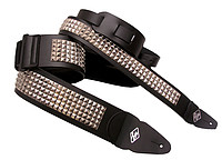 LM Gurt LS-20ST Leder/Nieten, 5 cm