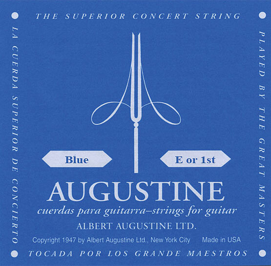 Augustine Classic blau Einzelsaiten *  