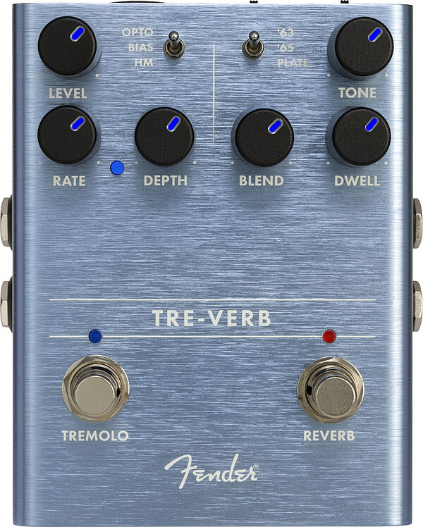 Fender® Tre-Verb Reverb/Tremolo Pedal  