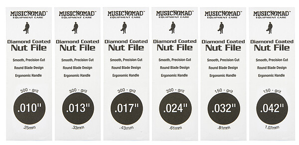 Nomad MN667 Nut File Set El. SL (6+Case) 