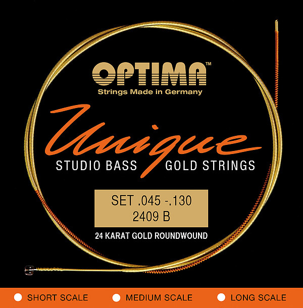 Optima 2409B Unique 24KGold Bass 045/130 