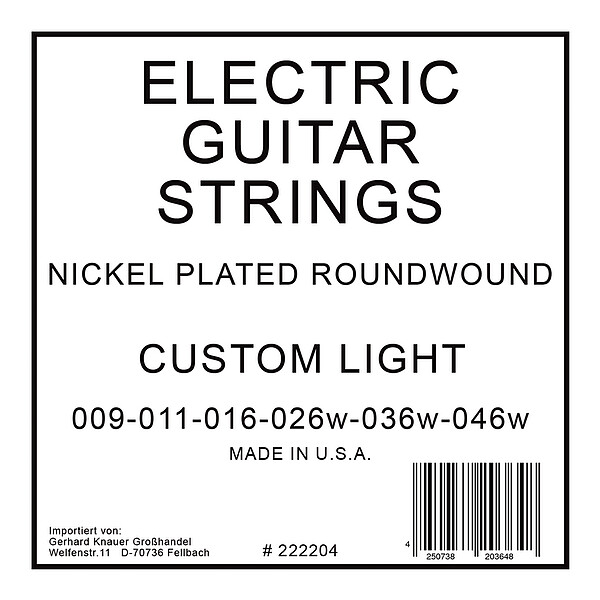 USA String 009/046 Nameless Custom L.  