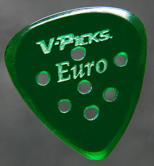 V-Pick Euro Pick emerald green  