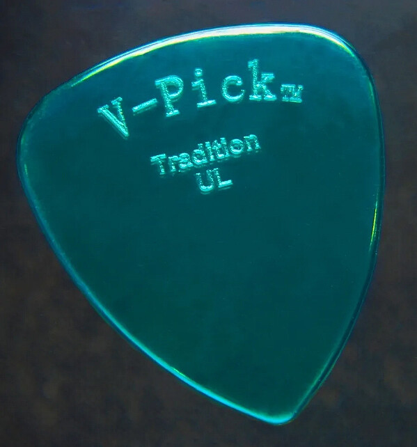 V-Pick Tradition Ultra Lite Pick teal  