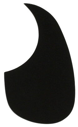 AP PG 0090-​023 Pickguard Western schwarz 