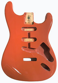 AP SBF-FR Body fiesta red, alder  