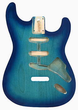 AP SBF-OBB Body ocean blue burst, alder  