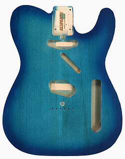 AP TBF-​OBB Body ocean blue burst, alder  