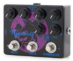 Caline DCP-​08 Nightwolf Fuzz & Overdrive 