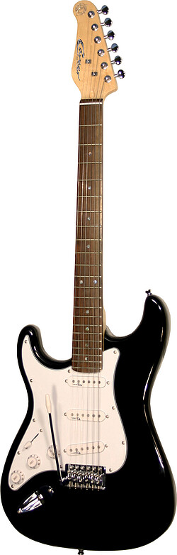 Career Stage-1 E-Gitarre schwarz left  