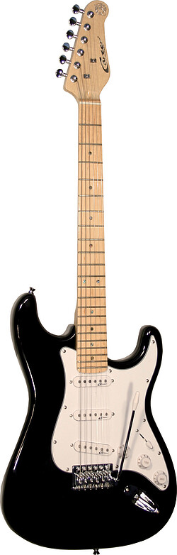 Career Stage-​1 E-​Gitarre schwarz/​maple  