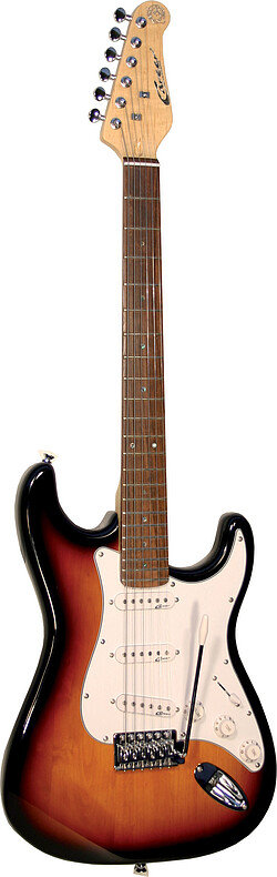 Career Stage-1 E-Gitarre sunburst/rosew. 