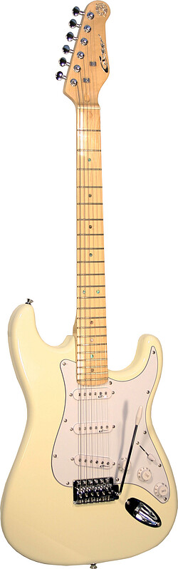 Career Stage-​1 E-​Gitarre vint. white/​mpl 