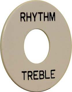 Catfish Rhythm/Treble Plate, weiß  