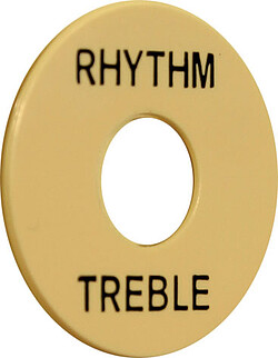 Catfish Ryhthm/Treble Plate, creme  