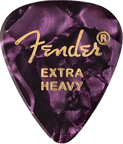 Fender® 351 Picks, XHeavy Purple Moto 12 