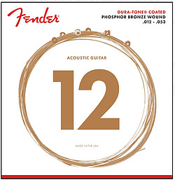 Fender® 860L Ac. Guitar Strings 012/​053 