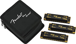 Fender® Blues DeVille Harmonica, 3-​Pack  