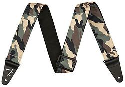 Fender® Camo Strap, Woodland 5cm  