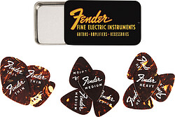 Fender® Fine Electric Pick Tin (12)  