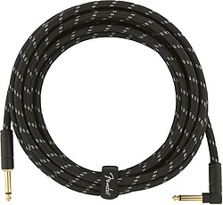 Fender® Kabel Deluxe 4,5m bk tweed angl. 