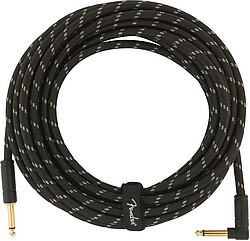 Fender® Kabel Deluxe black tweed angled* 