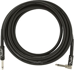 Fender® Kabel Professional 4,​5m bk angl. 