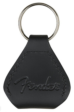 Fender® Leather Pick Holder Keychain  