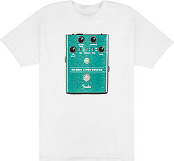 Fender® Marine Layer Reverb Tee wh. S  