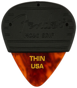 Fender® Mojo Grip Tortoise Pick *  