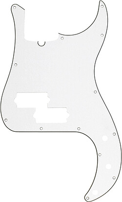 Fender® P-​Bass® Pickguard AMS TD parchm. 