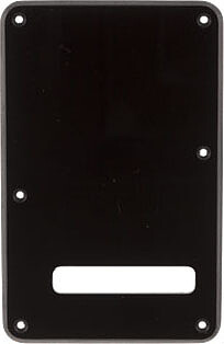 Fender® Strat® Backplate 1ply black  