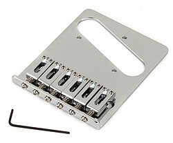 Fender® Tele® Bridge Assembly chrome  