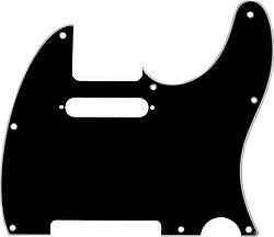 Fender® Tele® Multiply Pickguard blk 8h  