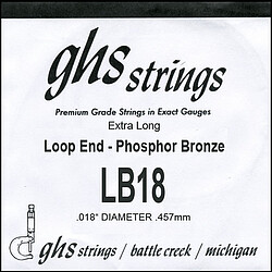 GHS Banjo Ph.​Bronze Loop End Einzels. *  