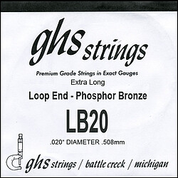 GHS Loop End Ph. Bronze LB 20  