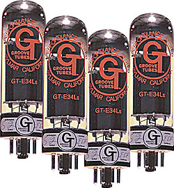 Groove Tubes Röhre EL34LS, match. Quarte 