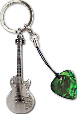 GA Les Paul(TM) Metal Keyring  