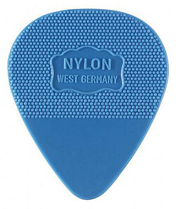 Herdim Nylon Plectrum stark/​blau (100)  