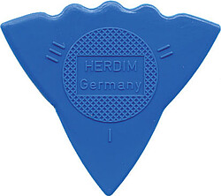 Herdim Plectren 3 Stärken blau Pack/​100  