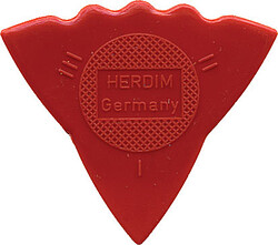 Herdim Plectren 3 Stärken rot Pack/​100  