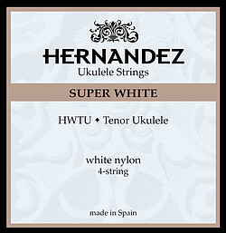 Hernandez Ukulele White Tenor Set  