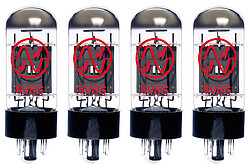 JJ Röhre 6V6S quartett (4)  