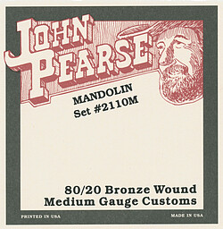J. Pearse 2110M Med. Mandolin Loop End  